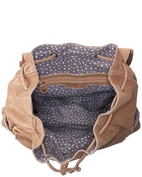 beige Rucksack von Mila Louise