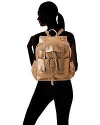 beige Rucksack von Mila Louise