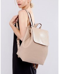 beige Rucksack von Street Level