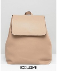 beige Rucksack von Street Level