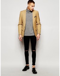 beige Sakko von Asos