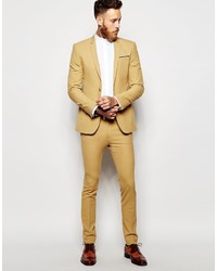 beige Sakko von Asos