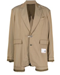 beige Sakko von Maison Mihara Yasuhiro