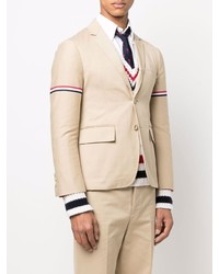 beige Sakko von Thom Browne