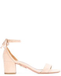 beige Sandalen von Aquazzura