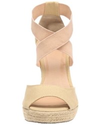 beige Sandalen von B Two Design