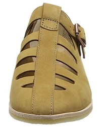 beige Sandalen von Clarks Originals