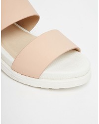 beige Sandalen von Asos