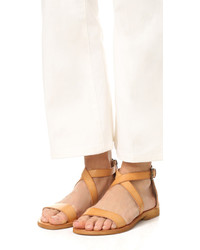 beige Sandalen von Cocobelle