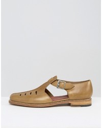 beige Sandalen von Grenson