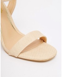 beige Sandaletten von Head Over Heels