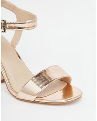 beige Sandaletten von Asos