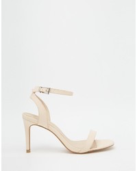 beige Sandaletten von Asos