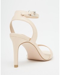 beige Sandaletten von Asos