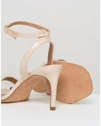 beige Sandaletten von Asos