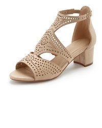 beige Sandaletten von Lascana