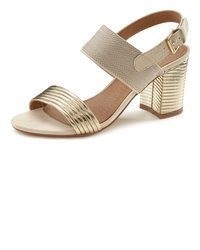 beige Sandaletten von Lascana