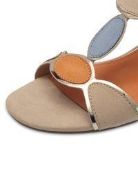 beige Sandaletten von Marco Tozzi