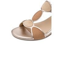 beige Sandaletten von Marco Tozzi