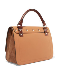 beige Satchel-Tasche aus Leder von JW Anderson