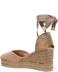 beige Segeltuch Espadrilles von Castaner