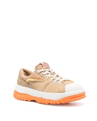 beige Segeltuch niedrige Sneakers von Camper