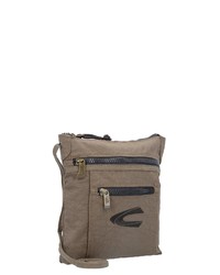 beige Segeltuch Umhängetasche von camel active