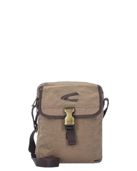 beige Segeltuch Umhängetasche von camel active