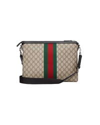 beige Segeltuch Umhängetasche von Gucci