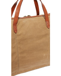 beige Segeltuchtaschen von Madewell