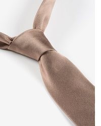 beige Seidekrawatte von Monti