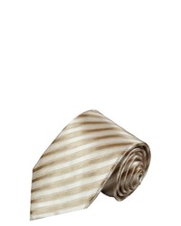 beige Seidekrawatte von Paul Malone