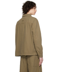 beige Shirtjacke von Toogood