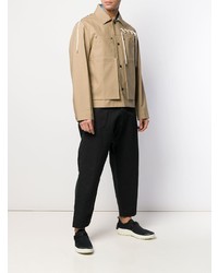 beige Shirtjacke von Craig Green