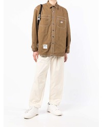 beige Shirtjacke von Chocoolate