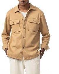 beige Shirtjacke von Redbridge