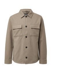 beige Shirtjacke von s.Oliver