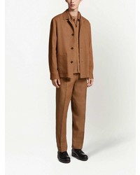 beige Shirtjacke von Zegna