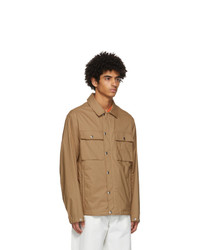 beige Shirtjacke von Moncler