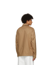 beige Shirtjacke von Moncler