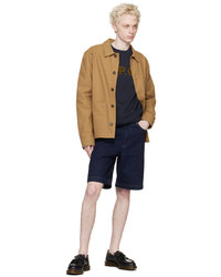 beige Shirtjacke von A.P.C.