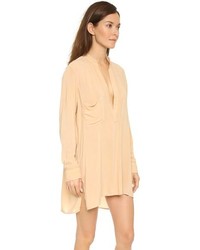 beige Shirtkleid von Blue Life