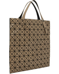 beige Shopper Tasche aus Leder von Bao Bao Issey Miyake