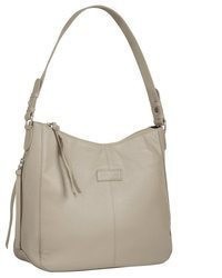beige Shopper Tasche aus Leder von Bruno Banani