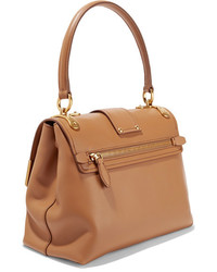 beige Shopper Tasche aus Leder von Prada