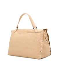 beige Shopper Tasche aus Leder von Zanellato