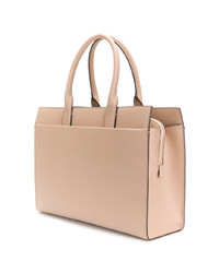 beige Shopper Tasche aus Leder von Tory Burch