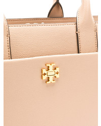 beige Shopper Tasche aus Leder von Tory Burch