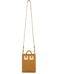 beige Shopper Tasche aus Leder von Sophie Hulme