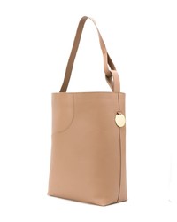 beige Shopper Tasche aus Leder von Atp Atelier